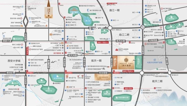 泰发祥时光雅境楼盘位置图1