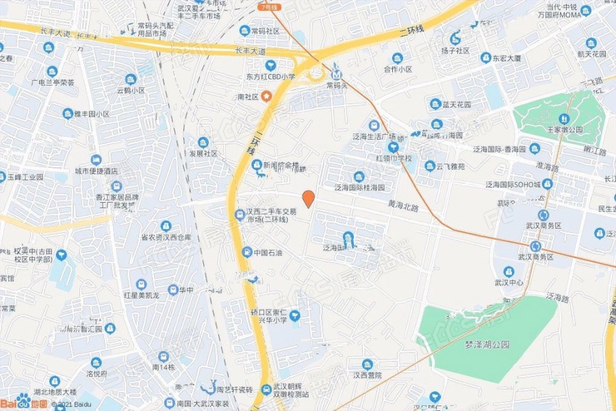 泛海芸府楼盘位置图1