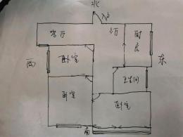 整租 | 大鸿城福园 精装三房 家具家电齐全 电梯