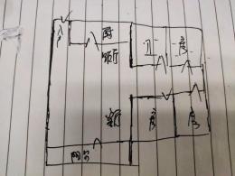 整租 | 旺城市场附近 三房 配齐家私电 拎